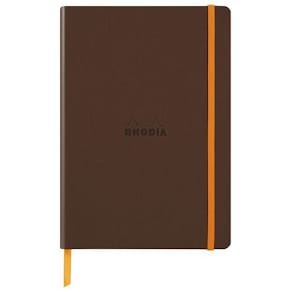 Notatbok RHODIA A5 bronsje