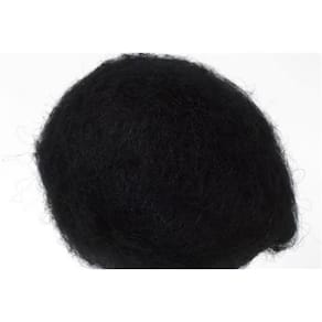 Kardad ull 250g svart