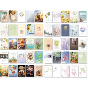 Glückwunschkarten Noname, sortiert, 1075 Stück, verschiedene Anll