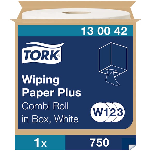 Industritørk TORK Plus 2L W1/W2/W3 255m