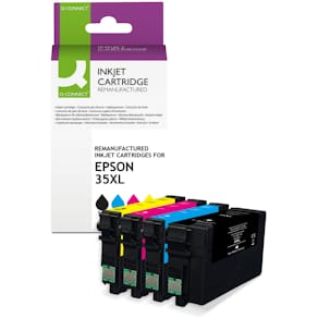 Tintenpatronen Q-CONNECT Ersatz für Epson T35XL, Multipack