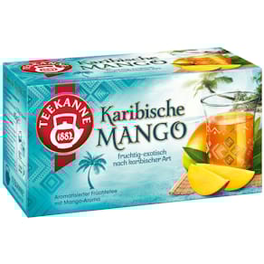 Tee TEEKANNE Karibische Mango, 20 Beutel à 2,25 g