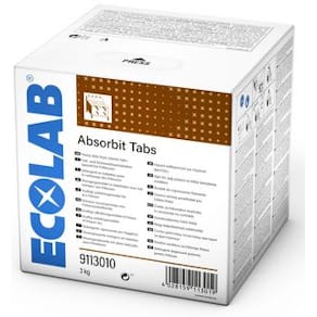 Grovrengjøring ECOLAB Absorbit Tabs 3kg