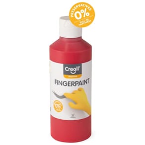 Fingerfärg CREALL 250ml röd