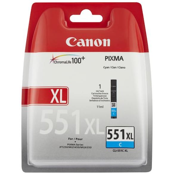 Blekk CANON CLI-551XL C blå