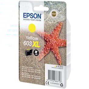 Inktcartridge Epson 603 XL, 4 ml, OEM C13T03A44010, geel