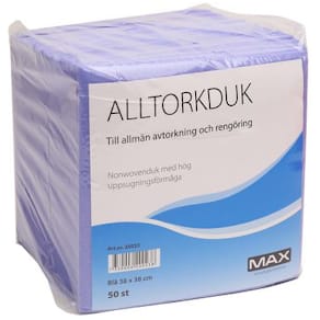 Städduk MAX Alltorkduk blå 50/fp