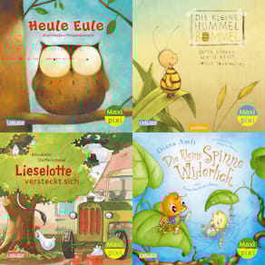 Bilderbuch CARLSEN Maxi Pixi Serie 115, 4 Titel sortiert im Aufst