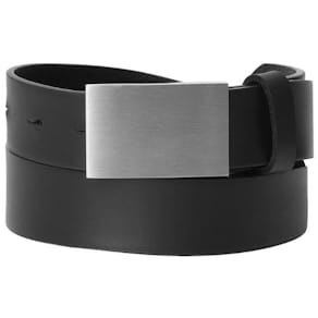 Läderbälte SOUTH WEST svart 120 cm