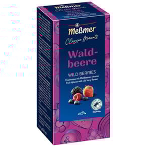 Früchtetee Meßmer Classic Moments, 25 Beutel, Waldbeere