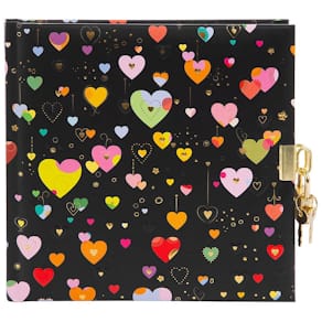 Tagebuch Turnowsky Heart to Heart, bunt, 96 Seiten, Schloss