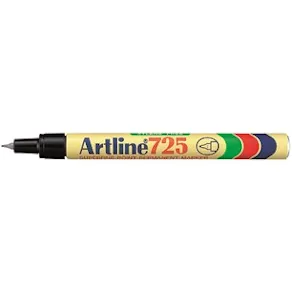 Märkpenna ARTLINE 725 rund SF svart