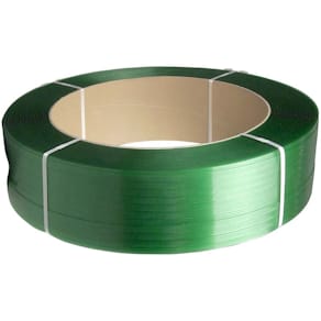 Strapbånd RPET 19x0,90mm 1000m, grøn, 406mm kerne, 660kg