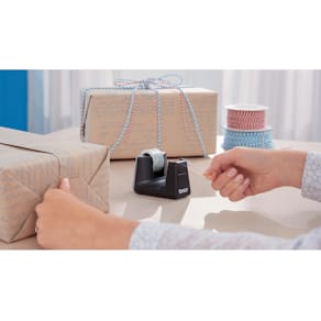 Tischabroller tesa Easy Cut, +1 Rolle, schwarz