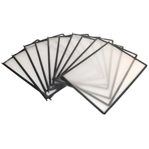 Registerlomme BNT grå karton, 10 stk