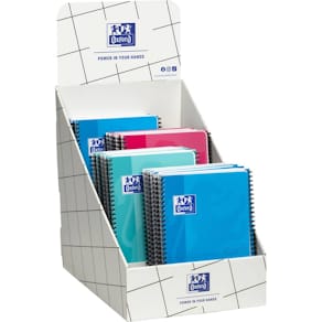 Collegeblock Oxford, B5, 80 Blatt, kariert, sortierte Farben