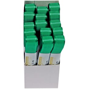 Taftband Goldina Basic, 15 mm x 3 m, grün
