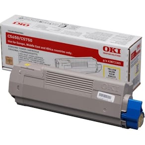 Toner OKI 43872305 2K gul