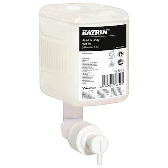 Dusjsåpe KATRIN sjampo 0,5L 12st