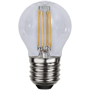LED-lampa E27 klot clear 2700K