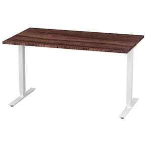 Bord höj/sänk Basic 1400x800 valnöt/vit