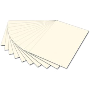 Fotokarton Folia, A4, perlweiß, 300 g/m², 50 Blatt