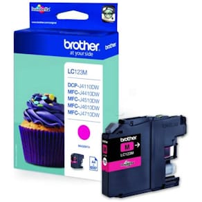 Tintenpatrone Brother LC123M, magenta