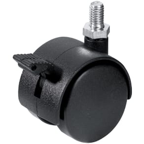 Rollenset FRANKEN für Moderatorentafel, 4 St., schwarz