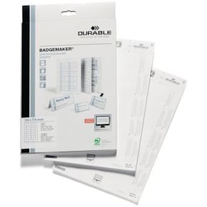 Insticksetikett DURABLE 34x74mm 280/FP