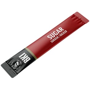 Rørsukker-sticks BKI 3 g, distributionsboks, 1000 stk