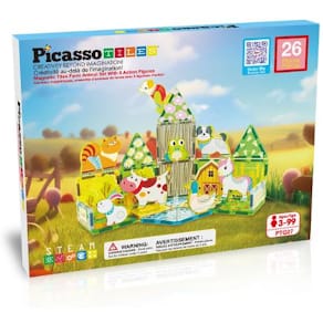 Picasso magnetset bondgårdsdjur 26delar