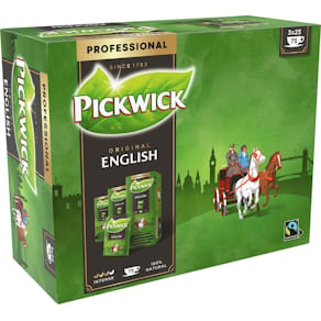 Thee Pickwick English, zwarte thee, fairtrade, pak van 25 zakjes
