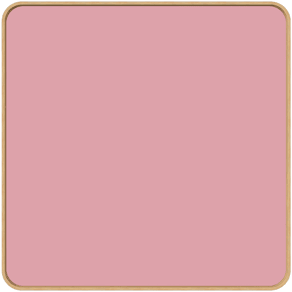 Lintex FRAME Glastavla, SILK-GLASS®, 1000 × 1000 × 50 mm, Blush