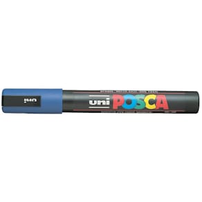 Paintmarker Uni POSCA PC-5M, 1,8-2,5 mm, donkerblauw