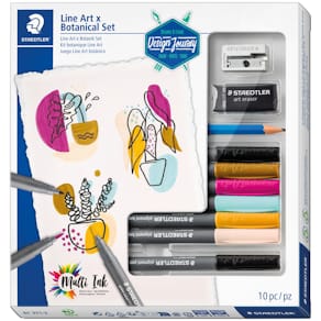 Lettering-Set STAEDTLER Brush 371, 10-teilig