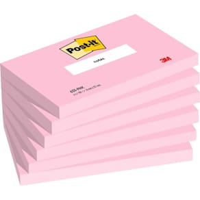 Haftnotizblock Post-it Notes, flamingopink, 127 x 76 mm, 100 Bl.