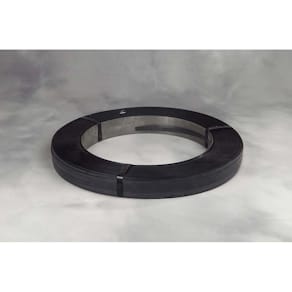 Stålbånd enkeltspolet 13x0,50 mm, 1000 m, sort, 12/palle