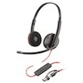 HP Poly Blackwire 3220 - Blackwire 3200 Series - headset - på