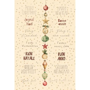 Weihnachtskarte SKORPION D.T., unverpackt