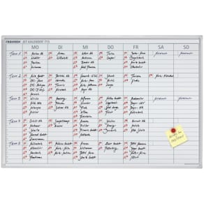 Plantafel FRANKEN JetKalender, Wochenkalender