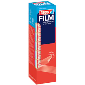 Klebefilm tesa 57404-00002-02, transparent, 19 mm x 10 m, 8 Rolle
