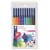 Fiberpenna STAEDTLER 10 färger