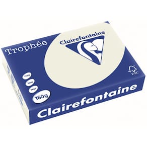 Gekleurd papier Clairefontaine Trophée Pastel, A4, 160 g, 250 vel