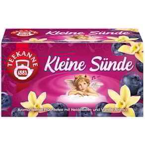 Früchtetee TEEKANNE Kleine Sünde, 20 Beutel à 2,25g