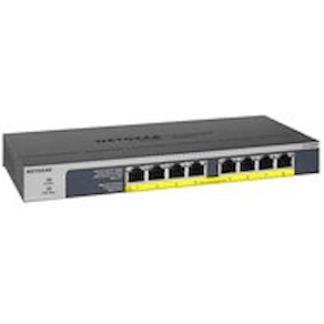 NETGEAR GS108LP - Switch - 8 x 10/100/1000 (PoE+)