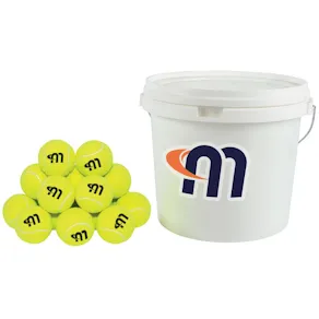 Tennisboll i hink 48/fp