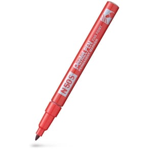 Permanent marker Pentel N50S, sort fin spids, 12 stk
