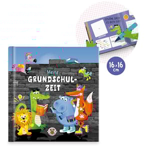 Freundebuch TRENDHAUS, bunt, 16 x 16 cm