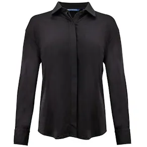 Stretchskjorta CB Hedley dam svart 2XL