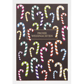 Weihnachtskarte PERLEBERG Prisma